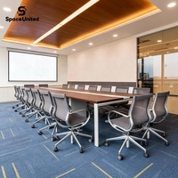 Chaises de bureau commerciales en gros SpaceUnited, chaises de bureau pour employés, chaises de direction en cuir, design ergonomique, chaises d'ordinateur
