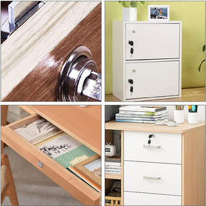 Đa năng chống gỉ đồ nội thất phần cứng tủ bếp khóa an toàn ngăn kéo tủ tập tin hộp thư khóa - Product Image 3