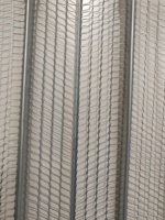 Lattes à nervures hautes FL 27x96 pouces en métal galvanisé pour le renforcement du plâtre des murs extérieurs aux États-Unis
