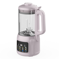Mélangeur chauffant automatique électrique pour la préparation de lait de soja, de soupes chaudes et de boissons végétales (noix, amandes), machine à lait de soja à base de plantes