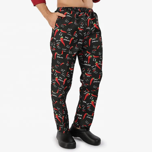<span class=keywords><strong>Pantalon</strong></span> <span class=keywords><strong>de</strong></span> travail <span class=keywords><strong>de</strong></span> restaurant <span class=keywords><strong>Pantalon</strong></span> <span class=keywords><strong>de</strong></span> chef imprimé Baggy <span class=keywords><strong>pour</strong></span> hommes et femmes Uniformes <span class=keywords><strong>de</strong></span> <span class=keywords><strong>cuisine</strong></span> avec taille élastique à fleurs - Product Image 2