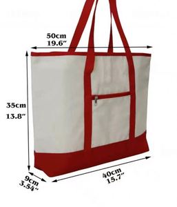 Sac isotherme en toile 600D isotherme réutilisable Panier fourre-tout imprimé pour la nourriture, le vin et la livraison de nourriture Matériau PEVA - Product Image 6