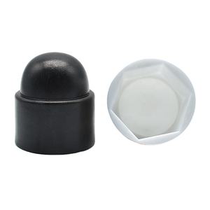 Elekh Boulons et écrous galvanisés et passivés en PE M6 M8 M10 Couvercles de protection bombés en plastique pour boulons et écrous - Product Image 2