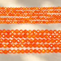 Perles de pierre Xulin, agate naturelle, perles rondes en pierre précieuse, 2 mm, 3 mm, 4 mm, perles facettées en vrac pour la fabrication de bijoux