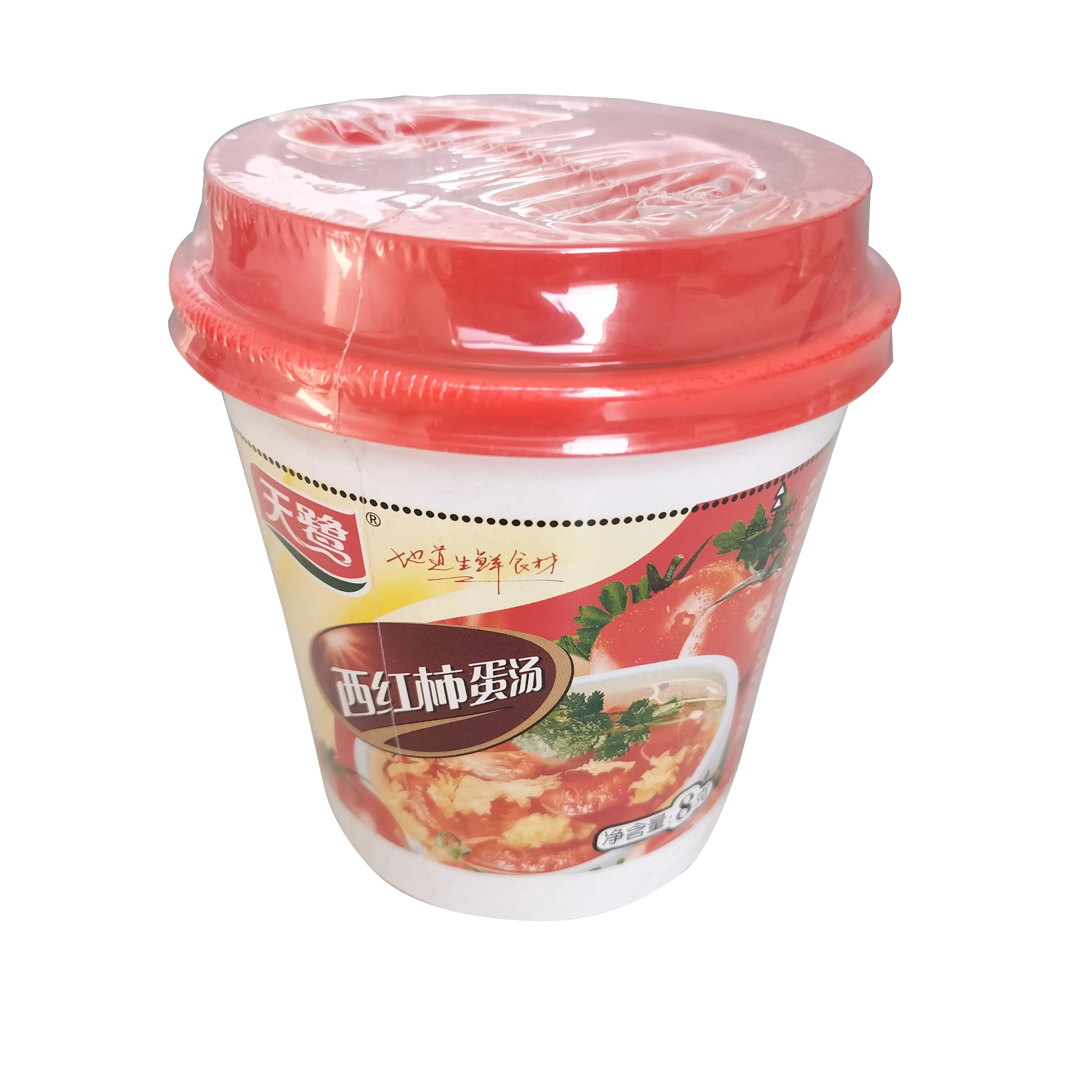 Фабрика быстрого приготовления пищи Сухой Суп замораживание сухой овощной суп FD томатный суп