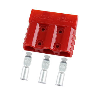 Connecteur d'alimentation à trois pôles AITM <span class=keywords><strong>SH</strong></span> 50A-3 pour chargeur de batterie solaire MPPT DCDC 12V 24V Connecteur 3 broches - Product Image 1