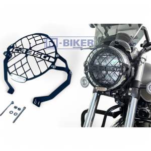 Protector de Faro MBIKER para Motocicleta CB350, Acero con Recubrimiento en Polvo, 1 Año de Garantía, Diseño Clásico, Nuevo, Venta al Por Mayor, Alta Calidad, OEM/ODM - Product Image 1