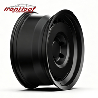Jantes de voiture en alliage d'aluminium forgé haute résistance IRONHOOF pour véhicules tout-terrain 4x4 SUV PCD 5*127 6*139.7 5*130 5*150