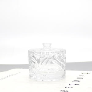 Botella de Perfume Cuadrada de Vidrio Blanco Cristalino de 100 ml, Botella Cosmética Vacía Transparente con Cierre de Bayoneta - Product Image 5