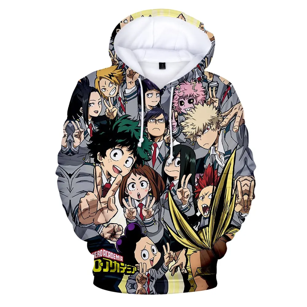 66 Styles Anime Hoodie Mein Held Academia Kleidung Anime Print Hoodies Boku kein Held Academia Cosplay Kostüm