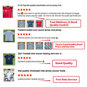 เสื้อฟุตบอลราคาโรงงาน คุณภาพสูง ปี <span class=keywords><strong>2022</strong></span> ผ้าโพลีเอสเตอร์ระบายอากาศ ชุดทีมฟุตบอลชาย สีขาว - Product Image 5