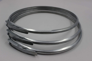 Automatic CNC Metal Rims Steel Strap Bucket Clamps Clips Drum Locking Rings Hoop Ring <strong>Machine</strong> Barrel Hoops Making <strong>Machine</strong> - Product Image 3