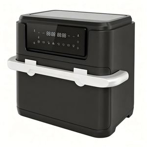 Friteuse à air électrique numérique carrée en plastique 10L, sans huile, cuisson rapide, économe en énergie, classique, pour usage hôtelier et domestique, allemande - Product Image 1