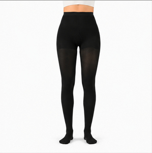 <span class=keywords><strong>Collant</strong></span> Premaman Elastici a Tutta Lunghezza con Supporto Addominale <span class=keywords><strong>per</strong></span> Donne - Stile Elegante, Spessore Medio, Tinta Unita - Product Image 2