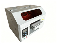 Printer UV Desktop Kecil 2030 Dapat Mencetak pada Casing Ponsel, Logam, Akrilik, Magnet Kulkas, Lencana, Kayu, Cangkir Termos, dan Lainnya