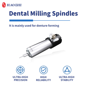 Eje de Fresado <span class=keywords><strong>CAD</strong></span> CAM Dental HAOZHI |   DGZ-06260/1.2A1-PW 0.9kW 60000rpm Herramienta de pulverización frontal con refrigeración por agua, sensor <span class=keywords><strong>PTC</strong></span>, 200V DC, para limpieza - Product Image 1