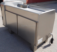 Machine à couper la viande congelée en cubes, trancheuse de viande réglable de 4 à 30 mm pour poisson, poulet, bœuf, porc, usine de transformation alimentaire