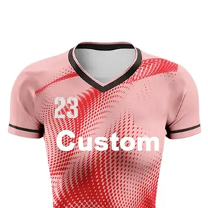 Nouveaux maillots de football unisexes au meilleur prix pour les équipes, vêtements de sport pour adultes, couleur unie, service OEM, couleurs personnalisées, séchage rapide, respirant - Product Image 4