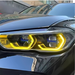 Modulo RGB Plug & Play SJC <span class=keywords><strong>Auto</strong></span> per <span class=keywords><strong>BMW</strong></span> X5 G05 <span class=keywords><strong>X6</strong></span> G06 F95 2019-2023, Scheda LED per Fari con Cambio Colore Multiplo, Laser e Non-Laser - Product Image 4