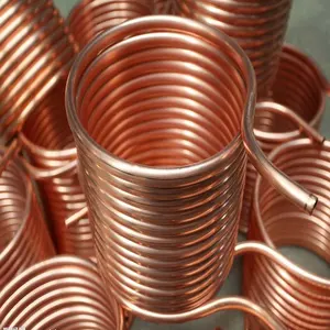 Spirale de tuyau de cuivre pour l'échange de chaleur