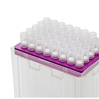 Embouts de pipette universels en plastique de laboratoire 1ml 5ml 10ml Petits et grands orifices de manipulation de liquides transparents