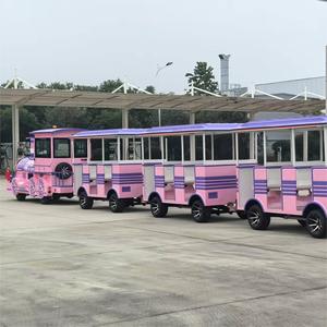 <span class=keywords><strong>Prix</strong></span> bas Fabricant de trains Diesel Electric Road Mini Ride Sightseeing Small Dotto Trackless Fun <span class=keywords><strong>Train</strong></span> <span class=keywords><strong>touristique</strong></span> à vendre - Product Image 2