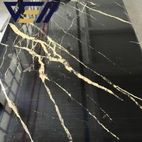 VELL TV Fond d'écran Panneau mural décoratif en PVC Impression 3D Revêtement mural en feuille de marbre dur UV