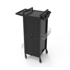 डीलक्स बाल सैलून ट्राली काले धातु सैलून फर्नीचर एल्यूमीनियम आधुनिक चीन मॉल उत्पादों स्कूल बातें सौंदर्य स्कूल उपकरण - Product Image 5