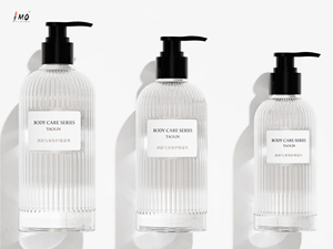 200ml <span class=keywords><strong>300ml</strong></span> 400ml sang trọng trong suốt nhựa dầu gội tắm gel rỗng bơm chai bao bì bán buôn - Product Image 3