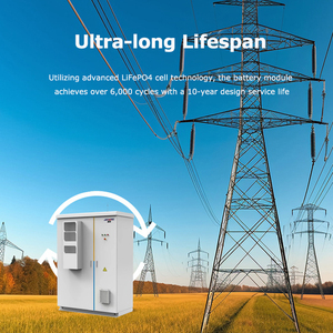 Comercial 50KW/<span class=keywords><strong>95KWh</strong></span> BESS Power Station All-in-One BMS PCS EMS Refrigeración por aire Conexión fuera de la red LiFePO4 ESS Container - Product Image 2
