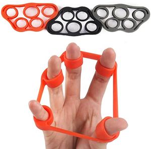Cuten OEM di alta qualità Ginnico Mano Rinforzo Allenatore Mano Pinza Regolabile In Silicone <span class=keywords><strong>Finger</strong></span> Trainer Barelle - Product Image 1