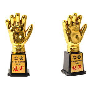 Trofeo de <span class=keywords><strong>Portero</strong></span> de Fútbol Personalizado, Premio MVP, Chapado en Oro, Plástico Resistente, 18 CM - Product Image 6