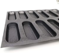 Moules en silicone pour pains à hot-dogs, mini-moules à gâteaux pour bébés, outils de cuisson écologiques de qualité alimentaire, formes personnalisées