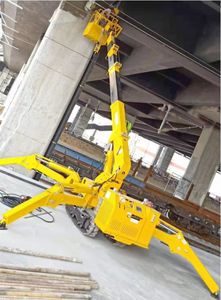 בום טלסקופי להרים דיזל/בנזין/עכביש חשמלי שולחן כל שטח טיפוס זחל מעקב אחר פלטפורמה הידראולית - Product Image 5