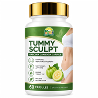 Capsules de Garcinia Cambogia à Marque Blanche, Brûleur de Graisse Naturel à Base de Plantes, Capsules de Biotine pour la Perte de Poids, Acide Hydroxycitrique (HCA), Vente en Gros Direct Usine