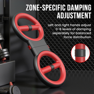 เครื่องบริหารแขน 3 in 1 Burn <span class=keywords><strong>Machine</strong></span>, 360 °   เครื่องฝึกแขนแบบหมุนได้, ขยายกล้ามเนื้อหน้าอก, ปรับแรงต้านได้ 5 ระดับ (10-50 ปอนด์) - Product Image 3