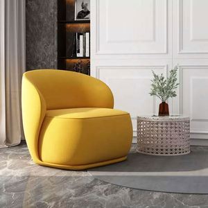 Sillón <span class=keywords><strong>de</strong></span> Salón, Sofá Individual para el Hogar, Poltrona Nórdica, Muebles <span class=keywords><strong>de</strong></span> Salón, Sillón Decorativo, Sillón <span class=keywords><strong>de</strong></span> Terciopelo, Sillones Modernos - Product Image 2