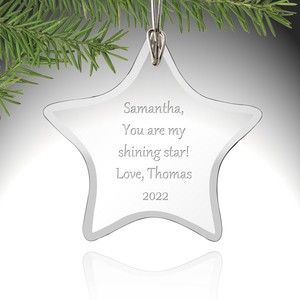 Adornos Navideños de Cristal K9 Personalizados al por Mayor, Adornos Navideños de Cristal K9 Transparente de Alta Calidad - Product Image 5