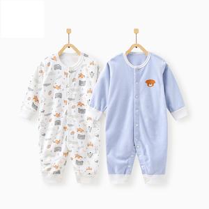 Ropa de una pieza de bebé estilo otoño para recién nacidos. Ropa de algodón puro para bebés recién nacidos adecuada para primavera, verano y otoño - Product Image 1