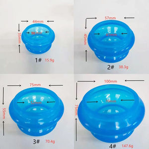 4 Größen Schröpfen Therapie Set Silikon Schröpfen Stärkere Absaugung Geeignet für myofasziale Massage Muskel nerv Gelenks ch merzen Linderung - Product Image 2