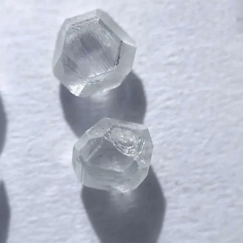 Big Sintetico Hpht di Grandi Dimensioni Bianco Ruvida 1 Carati Up Diamanti Sciolti