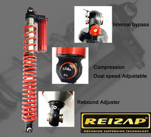 Amortiguadores de aluminio con resortes EIbach, suspensión de elevación coilover de carrera profesional, el más avanzado, ajuste de 4 vías - Product Image 5