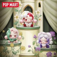 Figuras Miniatura Coleccionables de la Serie Cuatro Actos de Flores de MART PVC Bubble Bean SKULLPANDA, Caja Sorpresa, Adorno de Juguete Lindo
