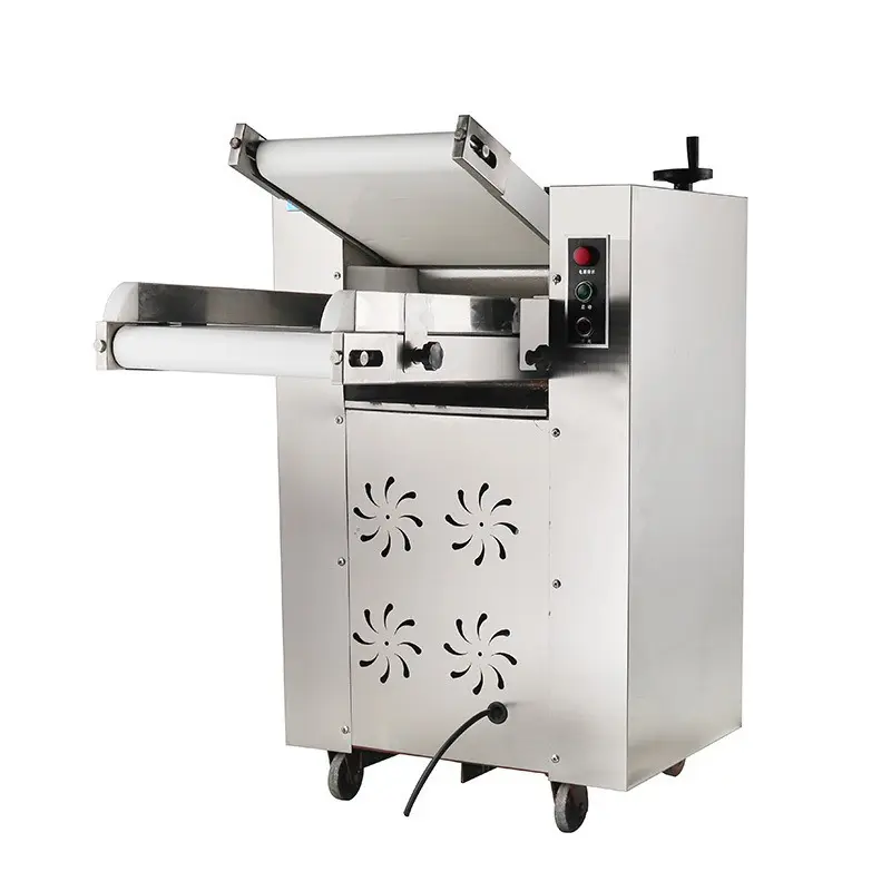 Type 350 Automatic Electric Flour Dough Kneading Fresh Noodle Press Dough Pizza Press Machine