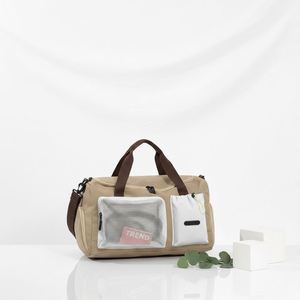 2026 Hot Sale Unisex Custom Logo <b>Travel</b> Duffle <b>Bag</b> Sports Gym Polyester Zipper Crossbody <b>Bag</b> Weekend Fitness <b>Bag</b> <b>for</b> <b>Men</b> Women - Product Image 5