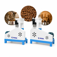 Machine de production d'extrudeuses de granulés humides pour aliments pour animaux de compagnie, aliments pour poissons flottants et friandises pour chiens, capacité 200 kg/h, pour le Nigeria