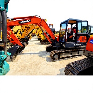Doosan DH55 DH35 DH50 DH75 Excavator <b>5</b> Ton Operating <b>Weight</b> Digging Bucket Hydraulic Crawler Model - Product Image 1