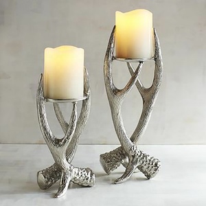 Portavelas de diseño con forma de Rama, decoración de iluminación para bodas y Navidad - Product Image 2