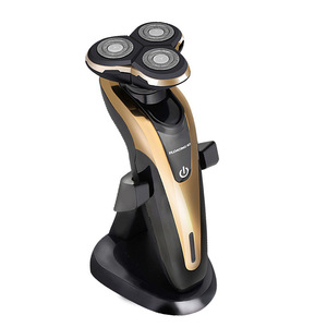 Afeitadora Eléctrica Inteligente Recargable con Tres Cuchillas, Recortadora de Barba Impermeable, Alimentación USB, Venta al por Mayor, Dropshipping - Product Image 4