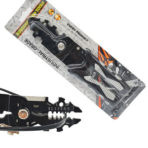 Kit d'outils multifonctionnel DIY OEM 25-en-1 : Pince coupante, couteau, pince à sertir, dénudeur de fils en acier au carbone noir - Product Image 5